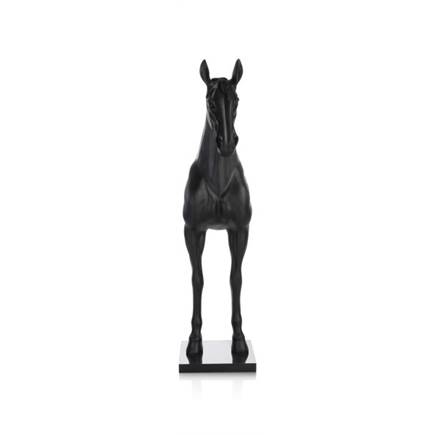 Coco Maison Horse Standing beeld H180cm Zwart